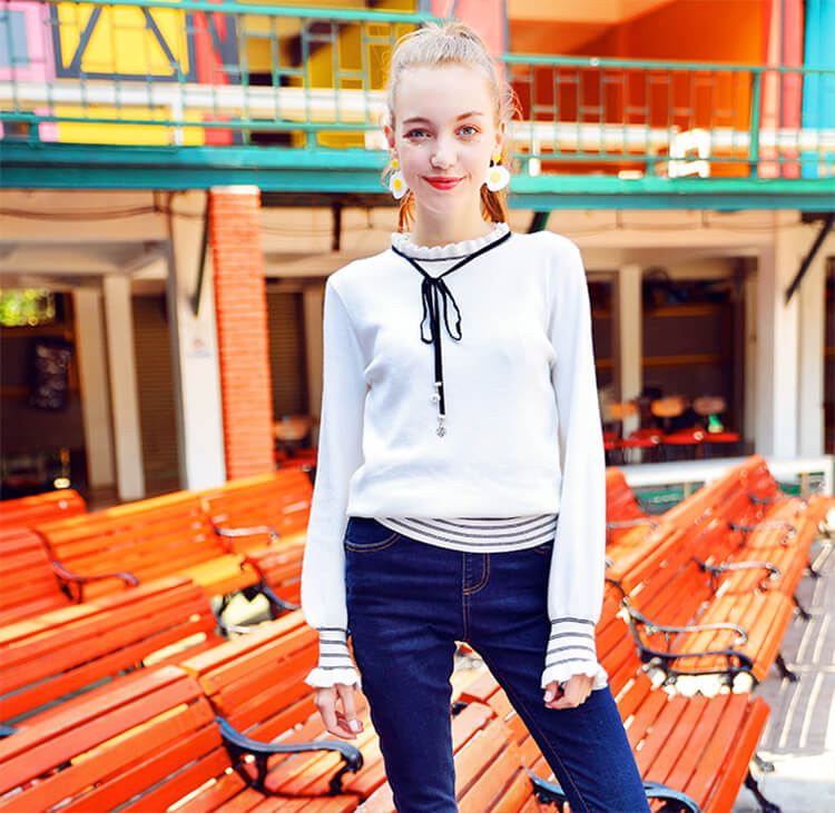 职场通勤两相宜,这样的针织衫有谁能够拒绝呢 时尚穿搭 图3 职场通勤两相宜,这样的针织衫有谁能够拒绝呢 时尚穿搭 图3