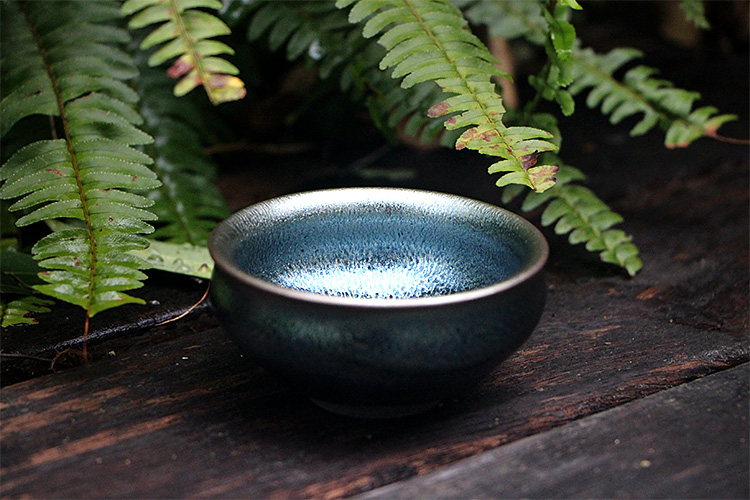 蓝麒麟蓝龙鳞禅定盏 数码 图5