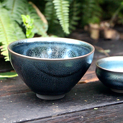 蓝麒麟蓝龙鳞禅定盏