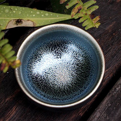 蓝麒麟蓝龙鳞禅定盏